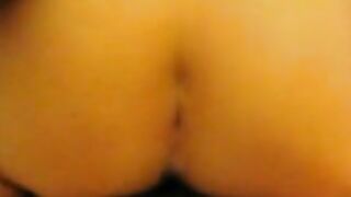 Wife Bisexual Cuckold Hubby Licks Bulls Balls in Group Sex Threesome