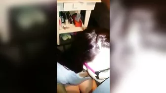 College Redhead Threesome Blowjob Amateur Porn