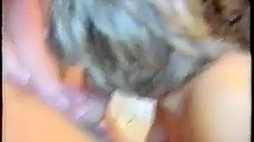 Homemade Threesome Blowjobs and Cum in Mouth