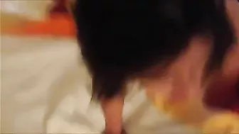 Interracial Threesome with BBC & Cuckold Girlfriend