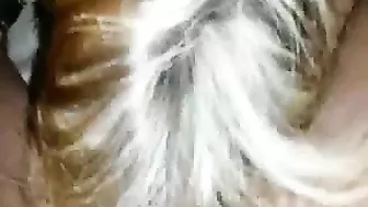 Blonde MILF takes Doggy Style Cock in Amateur Group Sex