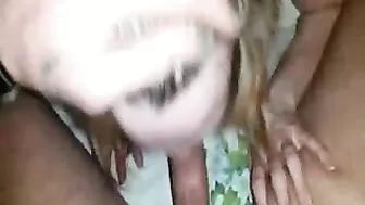 Blonde MILF takes Doggy Style Cock in Amateur Group Sex