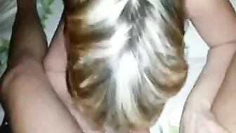 Blonde MILF takes Doggy Style Cock in Amateur Group Sex