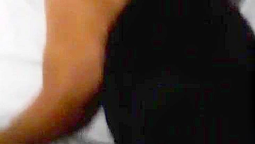 Asian Slut Wild Threesome with Amateur Gangbang