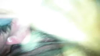 Married MILF Eats Out Bisexual Wife in Threesome