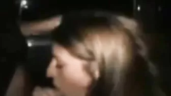 Married MILF Swallows Cum in Gangbang Threesome