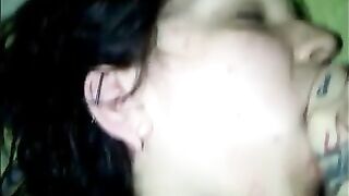 Amateur Brunette Gangbang Threesome - Homemade Swinger Sex