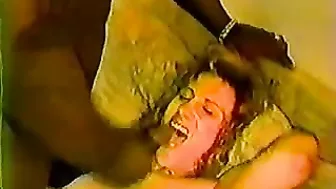 Interracial Swingers' Gangbang with Vintage MILF and BBC