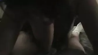 Amateur Asian Girl Gets Spitroasted in Homemade Threesome Gangbang