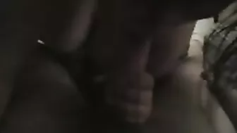 Amateur Asian Girl Gets Spitroasted in Homemade Threesome Gangbang