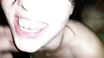 Russian Slut Thrilling Three-Way Cum Swallowing Gangbang