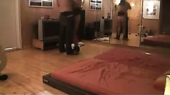 Amateur Homemade Threesome with Loaned Wife & Cuckold Hubby