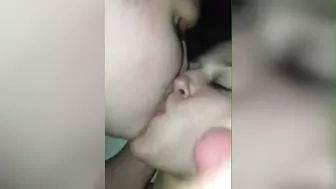 Homemade Bisexual Threesome Cum Swap Facial