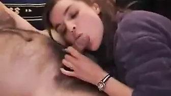 Lustful & Lewd Wife Cum-Filled Group Suck Party with Hubby Friends