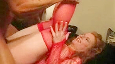 MILF Redhead Hotwife Interracial Threesome with BBC & Hubby