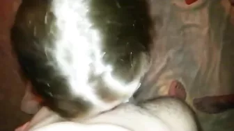 Lustful & Lewd Wife Blowjob Orgy with Hubby & Best Friends