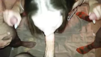 Lustful & Lewd Wife Blowjob Orgy with Hubby & Best Friends Lustful & Lewd Wife Blowjob Orgy with Hubby & Best Friends