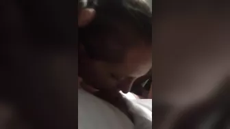 Married MILF Shares Hubby with Friend in Amateur Threesome