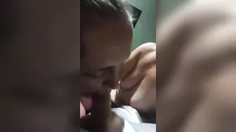 Married MILF Shares Hubby with Friend in Amateur Threesome