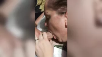 Married Swinger Wives Share Blowjobs and Group Sex in Homemade Threesome Porn