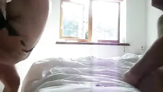 Blonde Hotwife Cuckold Hubby Joins in on a Thrilling Group Sex Session