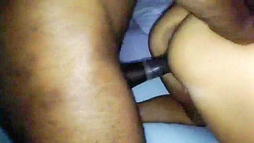 Interracial Gangbang with BBC and Hot Wife