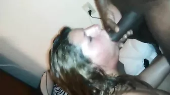 Chubby Wife Gangbang with BBC and Many Cocks