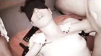 French Wife 3-way Blowjob with Big Dicks & Cuckold Hubby French Wife 3-way Blowjob with Big Dicks & Cuckold Hubby