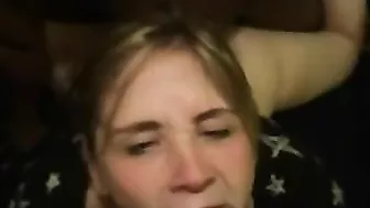 Interracial Gangbang with Big Black Cock and Wife Threesome