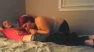 Redhead Amateur Swinger Gangbang in Vegas