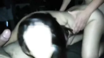 Wifes Creamy Threesome with Hubby and Friend Wifes Creamy Threesome with Hubby and Friend