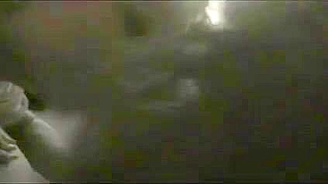 Married MILF Swingers' First Homemade Threesome Blowjob