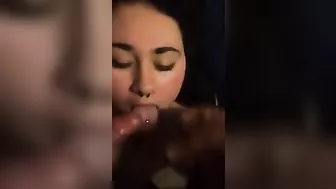 Wife Wild Threesome with Hubby & Buddy - Cum-Filled Facial!