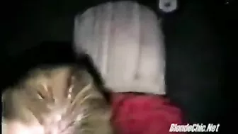 Blonde Bombshell Wild All-Nighter Threesome with Big Boobs and Group Sex