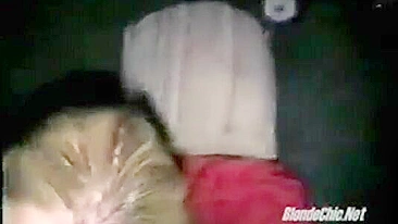 Blonde Bombshell Wild All-Nighter Threesome with Big Boobs and Group Sex