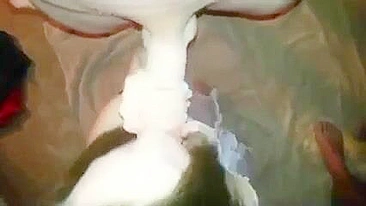 Homemade Swingers' Blowjob Orgy with Cumshots and Facials