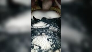 MILF Wife Threesome Cumshot Facial with Amateur Swingers