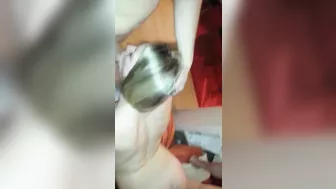 Blonde MILF Gets Gangbanged in Homemade Threesome with Amateur Swingers