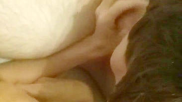 Married MILF Swinger Homemade Threesome with Brunette Wife and Friend