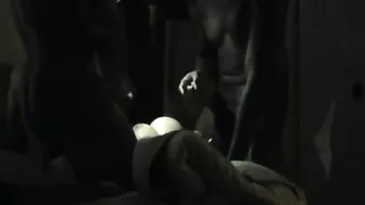 Shy & Lewd Wife BBC Gangbang & Cum Swallowing Threesome