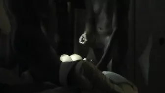 Shy & Lewd Wife BBC Gangbang & Cum Swallowing Threesome