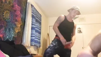 Amateur Brunette Gangbang Threesome - Homemade Group Sex with Gorgeous Slutty Girl