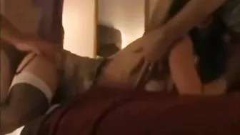 Amateur Asian Threesome Gangbang - Homemade Porn Video