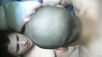 Military Gangbang Threesome with Chubby BBWs