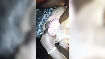 Interracial Gangbang with Busty Chubby Amateur and Big Black Cock