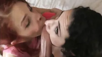 Amateur Threesome Blowjob Cum Swap Homemade Sucking