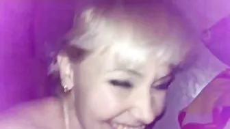 Blonde Wife Hot Homemade Threesome with Cuckold Hubby and Two Swingers