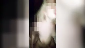 Blonde MILF Gangbang with Cuckold Hubby & Friend