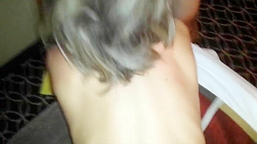 Wife BBC Orgasm in Homemade Threesome with Big Black Cock