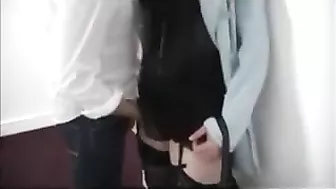 Female-led Group Sex with Cuckold Husband and Bull